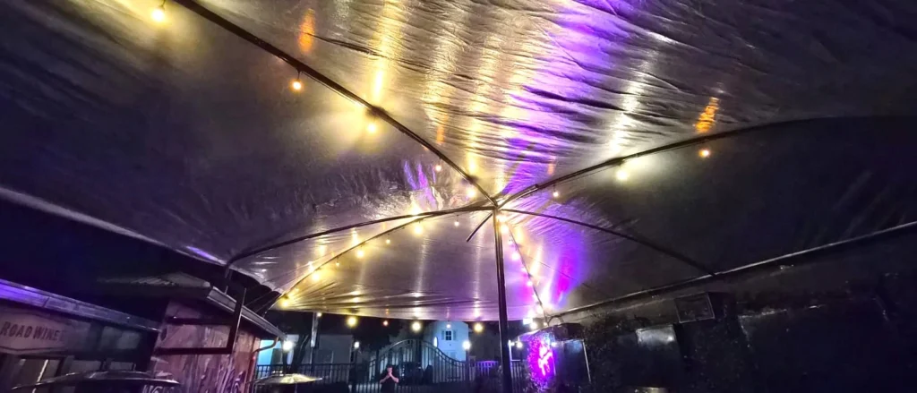 Custom shade sail installation project completed in Parkhurst, Johannesburg